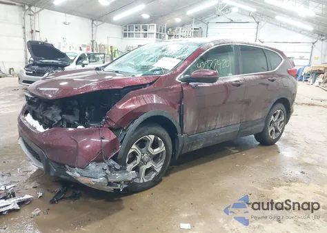2018 Honda Cr-V Ex from USA, damaged, VIN 7FARW2H5XJE060358